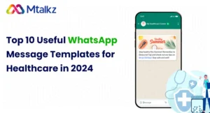 whatsapp message template for healthcare industry